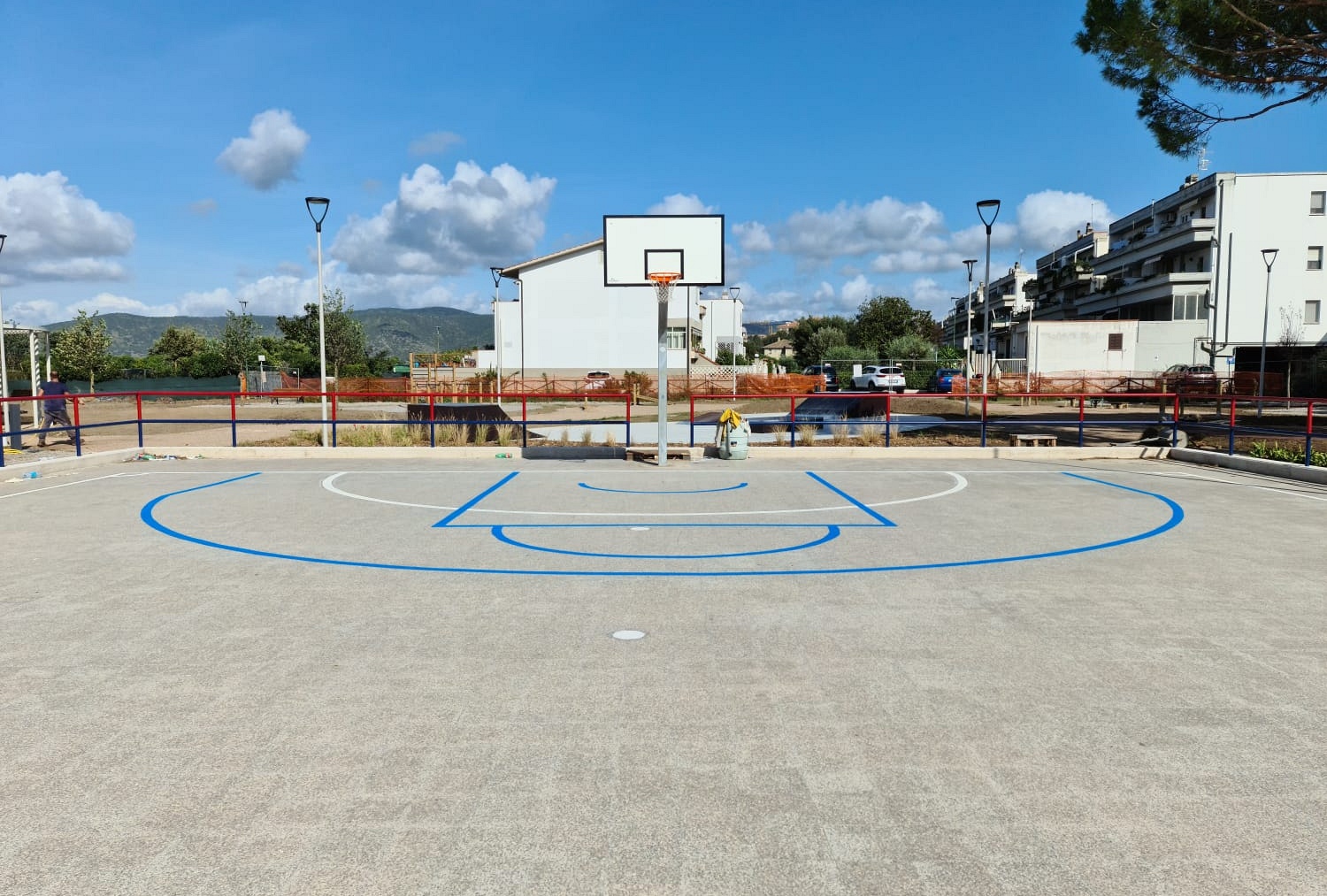 Realizzazione campo da Basket 